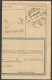 BuM0616 - Böhmen Und Mähren (1939) Olomouc 2 / Jevicko (Postal Parcel Dispach) Tariff: 50h + 3,20K (mixed Franking) - Covers & Documents