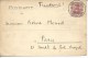 Post-karte En-tête Lessing-Gymnasium Frankfurt-am-Main Pour Paris 1908 - Andere & Zonder Classificatie