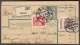 BuM0632 - Böhmen Und Mähren (1939) Tisnov (Postal Parcel Dispach) Tariff: 50h + 3,20K (mixed Franking) - Covers & Documents