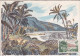 GUADELOUPE - 1957 - CARTE MAXIMUM Du TIMBRE De FRANCE "GUADELOUPE" - Cartas & Documentos