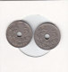 2 X 5 Centimes  Albert I 1927 FR Et FL - 5 Centimes