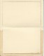 1912 George V 1 1/2d  Brown Letter Card. Front & Back & Inside Of Card Shown Complete Unused - Brieven En Documenten