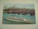 MOTONAVE   MICHELANGELO     ITALIA SOCIETA DI  NAVIGAZIONE     USA    POSTCARD USED  NAVE  PIROSCAFO  BATEAUX    BATEAU - Steamers