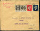 FRANCE - MARIANNE DULAC - N° 684 + 693 + 670 (2) / LETTRE O.M. LYON LE 8/1/1946, POUR LA DROME - B - 1944-45 Marianne Van Dulac