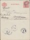 Sweden Postal Stationery Ganzsache Entier Kortbrev Private Print SVERIGES RIKSBANK, UPSALA 1918 (2 Scans) - Ganzsachen