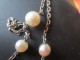 COLLIER AVEC PERLES METAL ARGENT  - VOIR PHOTOS - Necklaces/Chains