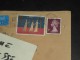 LETTRE GRANDE BRETAGNE GREAT BRITAIN AVEC YT 1890 ET 1920 - NOEL ROIS MAGES - ELIZABETH II TYPE MACHIN - - Lettres & Documents