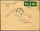 FRANCE - MARIANNE DULAC - N° 694 (2) / LR PROVISOIRE DE VITRY/SEINE LE 26/10/1945, POUR LAGNY - TB - 1944-45 Marianne (Dulac)