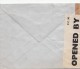 1940, LETTRE GRANDE BRETAGNE, CENSURE,  MANCHESTER - LAUSANNE, TAXE 10 /5001 - Impuesto