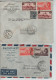 Egypt 4 Air Mail Cover Censored To Brussels Belgium PR452 - Covers & Documents