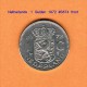 NETHERLANDS    1  GULDEN  1972   (KM # 184.a) - 1948-1980 : Juliana