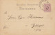 Deutsche Reichspost Postal Stationery Ganzsache Entier HANNOVER 1877 To ZELLERFELD (2 Scans) - Briefkaarten