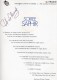 Paquebot France Menu Rare Tour Du Monde 1974 Soiree Saphir Avec Signature Henri Le Huéde Chef De Cuisine - Autres & Non Classés