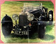 Musik-Poster  Dschinghis Khan  -  Rückseite : Austin Martin "Le Mans" 1933   -  Von Rocky Ca. 1980 - Posters