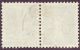 Schweiz Kehrdruck Zu#K14 Voll-Stempel Balsthal 1921-03-01 - Tete Beche