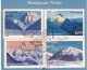 Stamped Information On Himalayan Peaks Geography, Spiritual Mountain Hinduism, Buddhism, Climbing Expedition, India 1988 - Geography