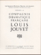 PLAQUETTE SOUVENIR AMERICAN NATIONAL THEATRE ACADEMY COMPAGNIE DRAMATIQUE LOUIS JOUVET 1951 (?) - Cine & Teatro