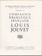 PLAQUETTE SOUVENIR AMERICAN NATIONAL THEATRE ACADEMY COMPAGNIE DRAMATIQUE LOUIS JOUVET 1951 (?) - Cinéma & Théatre