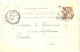 LBL19 - EP CP MOUCHON 10c RETOUCHE REPIQUAGE V. RETAUX LIBRAIRE  PARIS  S.ISMIER 5/7/1904 - Overprinter Postcards (before 1995)