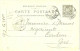 LBL19 - EP CP SAGE 10c REPIQUAGE FELIX POTIN PARIS / CONDOM 27/10/1900 - Overprinter Postcards (before 1995)