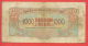 B452 / 1945 - 1 000 LEVA - Bulgaria Bulgarie Bulgarien Bulgarije - Banknotes Banknoten Billets Banconote - Bulgaria