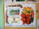 France 2013 Front Cover To Nicaragua - 2 Souvenir Sheets - Comics Tintin - Flowers - Paintings Plane Cinema Art Harbo... - Covers & Documents