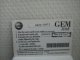Gem Link 10  With Sticker 0800 10412 See 2 Photo´s Used Rare - [2] Prepaid & Refill Cards