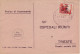 1947 12.3  Avv. Di Ric. Con Dem Soprast. 4 L (16) Da Trieste Per Villa Decani + Ann. "Sv. Anton" - Storia Postale