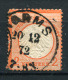 17225) DEUTSCHES REICH # 8 Gestempelt Aus 1872, 400.- € - Gebraucht