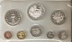 SERIE COMPLETA DE 8 MONEDAS DE BARBADOS DEL AÑO 1973 EN SU ESTUCHE ORIGINAL  (COIN) PLATA-SILVER,ARGENT. - Barbados