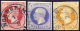 HANNOVER 1859 - Mi.14-16 Compl. Set 1st Selection (all Perfect Quality) VF - Hanovre