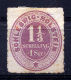 SCHLESWIG-HOLSTEIN 1865 Rouletted - Mi.10 (Yv.5, Sc.5) MNG (no Gum) VF - Schleswig-Holstein