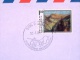 Liechtenstein 2004 Cover To USA - Painting Landscape - Brieven En Documenten