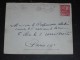 LETTRE TUNISIE AVEC YT 285 - MOSQUEE HALFAOUINE TUNIS - - Storia Postale