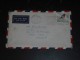 LETTRE AUSTRALIE AUSTRALIA AVEC YT 333 - FAUNE OISEAU ROUGE GORGE - FLAMME NORTH SYDNEY NSW - - Storia Postale