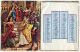 CALENDARIETTO DA BARBIERE LA GIOCONDA LINGUAGLOSSA CATANIA ANNO 1972 CALENDRIER - Formato Piccolo : 1971-80