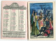 CALENDARIETTO DA BARBIERE IL TROVATORE ANNO 1982 CALENDRIER - Formato Piccolo : 1981-90