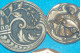 BOUTONS  Anciens METAL X 7  ROI MONNAIE JOUEUR De VIOLE - Boutons