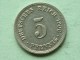 1906 A - 5 PFENNIG / KM 11 ( For Grade , Please See Photo ) ! - 5 Pfennig