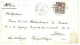 LBL19 - CHINE SAGE 25c SURCH. CHINE S/ LETTRE SHANG-HAI / WIEN 28/8/1899 - Briefe U. Dokumente