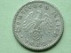1940 F - 50 ReinchsPfennig - KM 96 ( Uncleaned Coin / For Grade, Please See Photo ) !! - 50 Reichspfennig