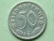 1942 F - 50 ReinchsPfennig - KM 96 ( Uncleaned Coin / For Grade, Please See Photo ) !! - 50 Reichspfennig