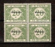 Nr. OC 81 In Blok Van 4 ** MNH In SUPER DE LUXE - Staat Met Prachtige CENTRAGE ! Inzet Aan 90 € (OBP = 270 €) ! - OC55/105 Eupen & Malmédy