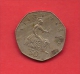 UK, 1969, Circulated Coin, 50 New Pence QEII, KM 913, C1754 - 50 Pence
