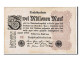 Billet, Allemagne, 2 Millionen Mark, 1923, KM:103, SUP - 2 Mio. Mark