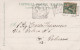 NAPOLI  /  PALERMO  - Card _ Cartolina  16.9.1905 -   Cent. 5  Isolato - Annullo Bandiera - Poststempel