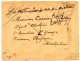 82-Tarn Et Garonne / Enveloppe De VILLECOMTAL Pour MONTAUBAN : "Le Destinataire N'a Pu être Atteint" "REBUT" Cachet 0 ? - Manual Postmarks