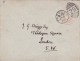 GB - 1897 - ENVELOPPE ENTIER POSTAL PRIVEE 120X92 Avec "E.H.C" FRAPPE à SEC Au DOS De FAREHAM - Postwaardestukken