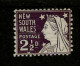 NEW SOUTH WALES 1897-1899  2½d PURPLE DIE I PERF 12 X 11 SG 295 MOUNTED MINT Cat £25 - Ongebruikt