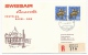 Suisse / Vatican - Premier Vol Caravelle Swissair - Bâle / Rome - 1/4/1967 - 2 Enveloppes - Erst- U. Sonderflugbriefe